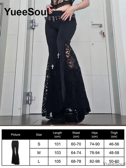 Goth Cargo Stumping Pants and Cyber Flare Pants