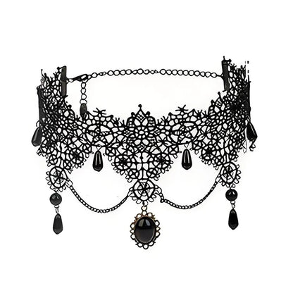Lace Chokers Necklace Clavicle Chain Choker