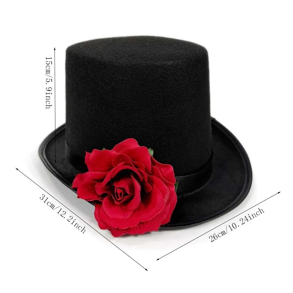 Rose Gothic Top Hat