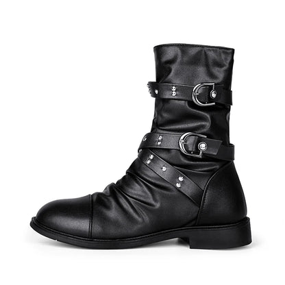 High Top Military Gothic Boots