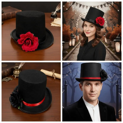Rose Gothic Top Hat