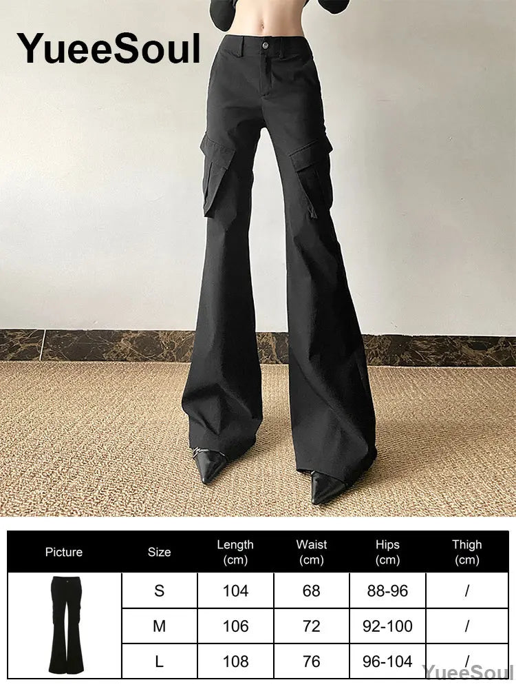 Goth Cargo Stumping Pants and Cyber Flare Pants
