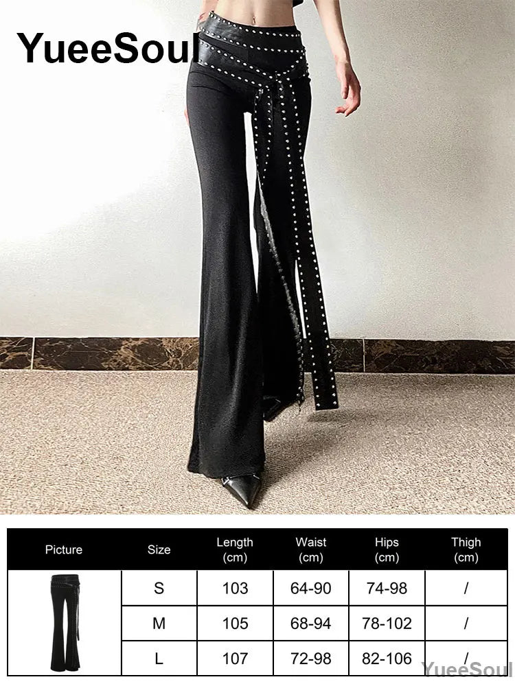 Goth Cargo Stumping Pants and Cyber Flare Pants