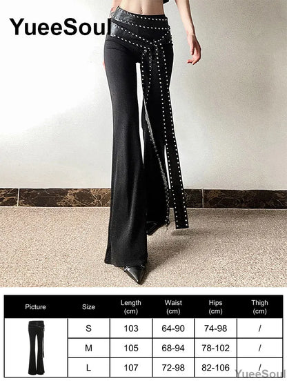 Goth Cargo Stumping Pants and Cyber Flare Pants