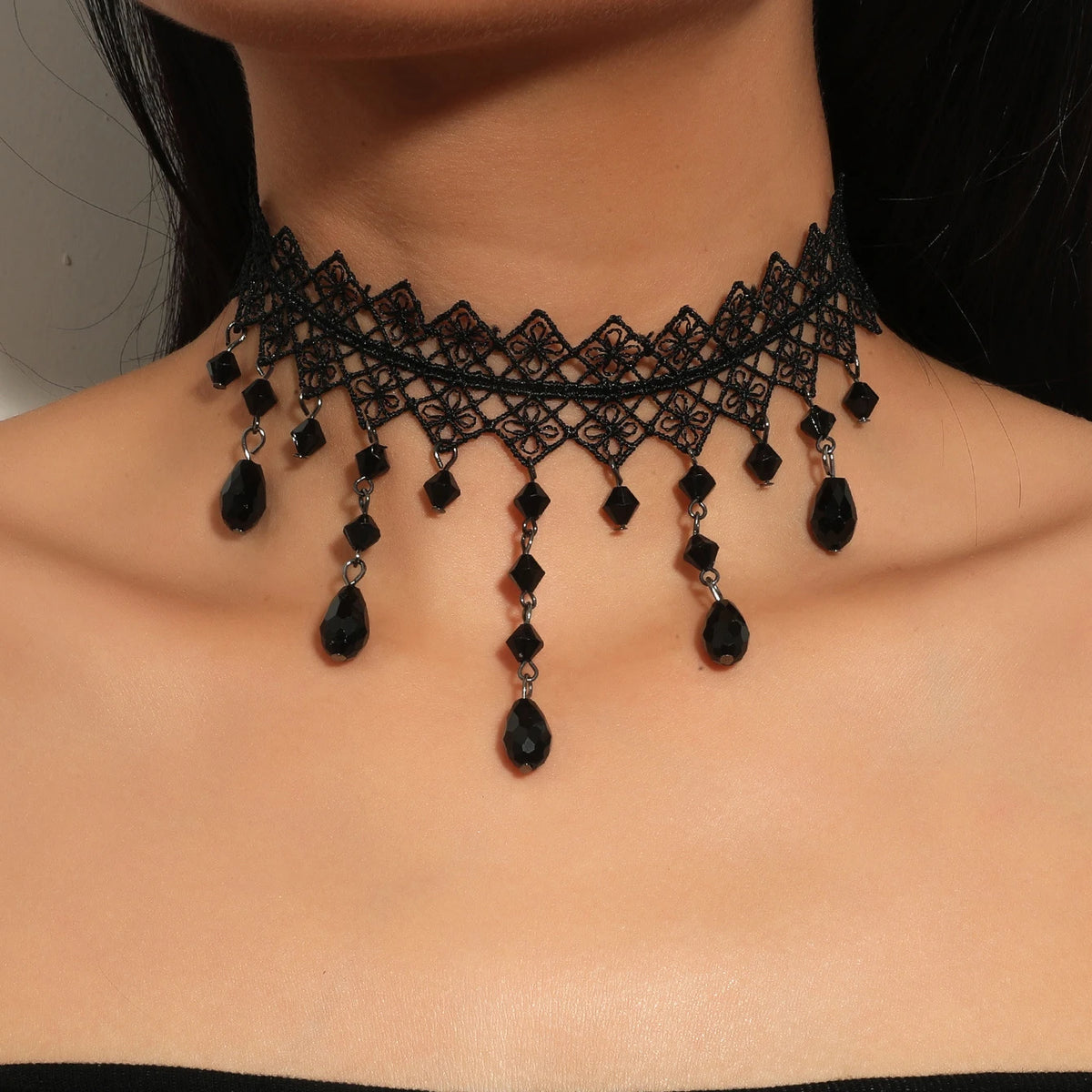 Lace Chokers Necklace Clavicle Chain Choker