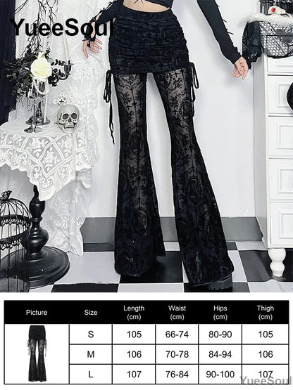 Goth Cargo Stumping Pants and Cyber Flare Pants