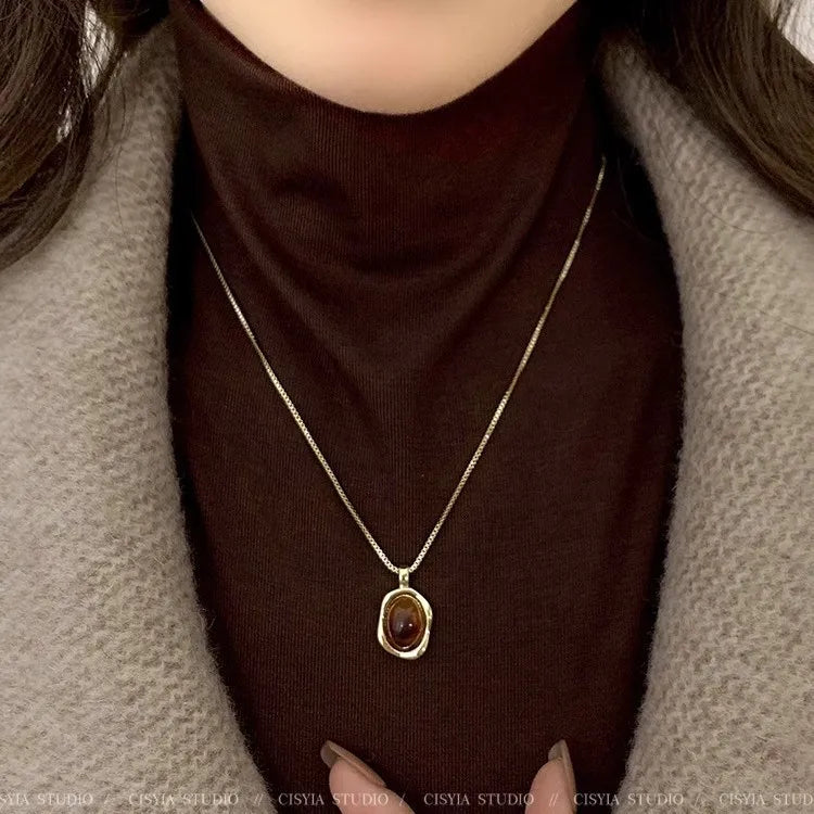 Love Heart Bowknot Metal Syringe Pendant Necklace Gothic