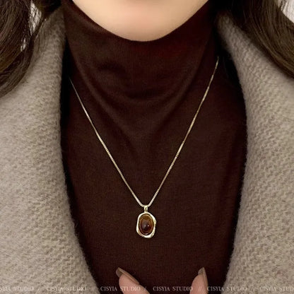 Love Heart Bowknot Metal Syringe Pendant Necklace Gothic