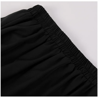 High Waist Victorian Ruffled Skirt Gothic